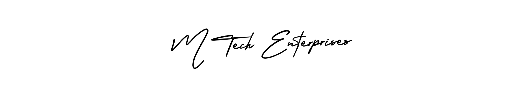 Also we have M Tech Enterprises name is the best signature style. Create professional handwritten signature collection using AmerikaSignatureDemo-Regular autograph style. M Tech Enterprises signature style 3 images and pictures png