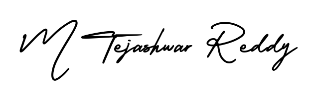M Tejashwar Reddy stylish signature style. Best Handwritten Sign (AmerikaSignatureDemo-Regular) for my name. Handwritten Signature Collection Ideas for my name M Tejashwar Reddy. M Tejashwar Reddy signature style 3 images and pictures png
