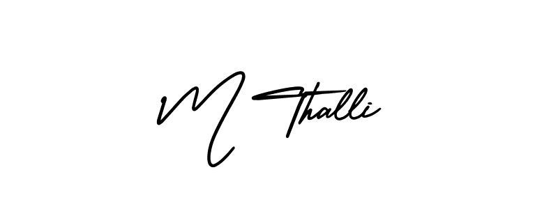 Here are the top 10 professional signature styles for the name M Thalli. These are the best autograph styles you can use for your name. M Thalli signature style 3 images and pictures png