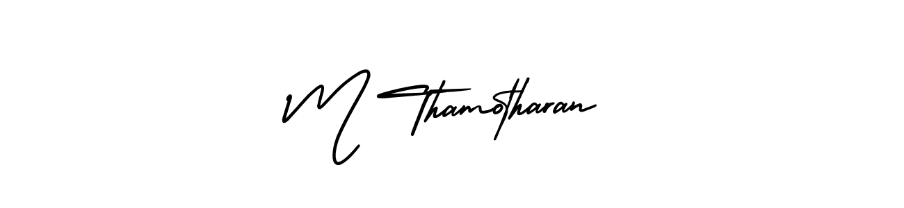 Once you've used our free online signature maker to create your best signature AmerikaSignatureDemo-Regular style, it's time to enjoy all of the benefits that M Thamotharan name signing documents. M Thamotharan signature style 3 images and pictures png