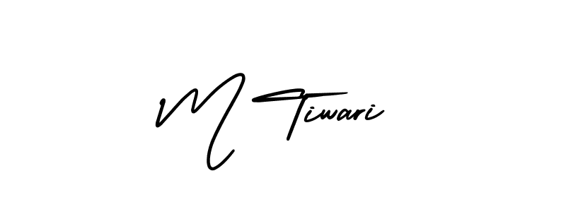 Make a short M Tiwari signature style. Manage your documents anywhere anytime using AmerikaSignatureDemo-Regular. Create and add eSignatures, submit forms, share and send files easily. M Tiwari signature style 3 images and pictures png