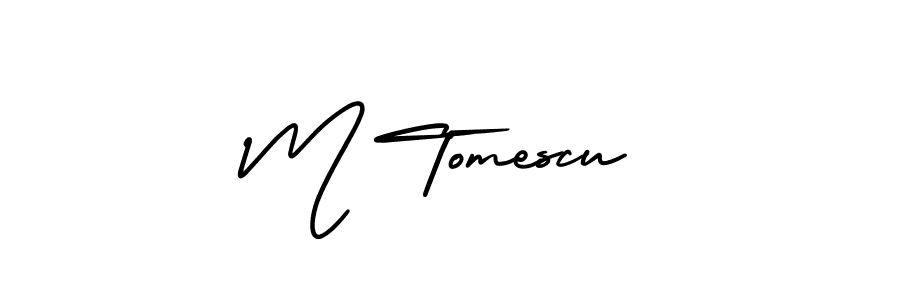 Check out images of Autograph of M Tomescu name. Actor M Tomescu Signature Style. AmerikaSignatureDemo-Regular is a professional sign style online. M Tomescu signature style 3 images and pictures png