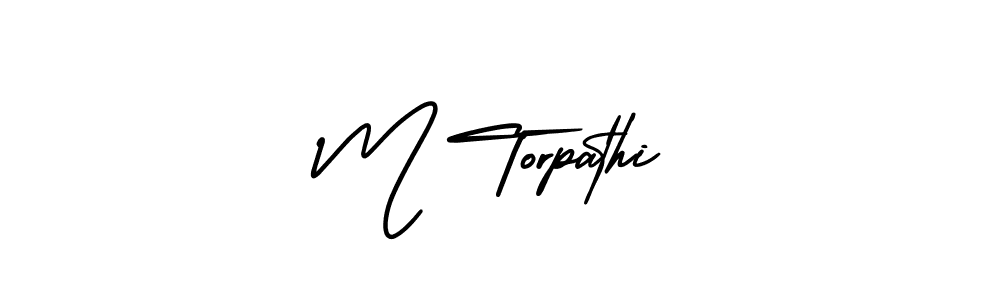 It looks lik you need a new signature style for name M Torpathi. Design unique handwritten (AmerikaSignatureDemo-Regular) signature with our free signature maker in just a few clicks. M Torpathi signature style 3 images and pictures png