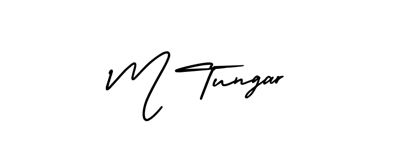 Also You can easily find your signature by using the search form. We will create M Tungar name handwritten signature images for you free of cost using AmerikaSignatureDemo-Regular sign style. M Tungar signature style 3 images and pictures png