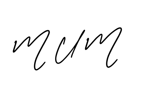 This is the best signature style for the M U M name. Also you like these signature font (AmerikaSignatureDemo-Regular). Mix name signature. M U M signature style 3 images and pictures png