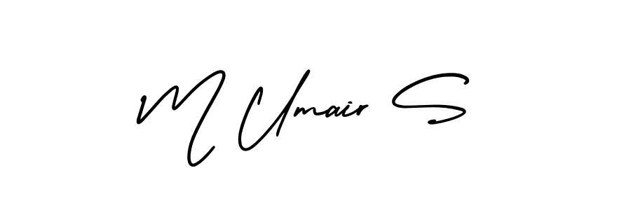 Check out images of Autograph of M Umair S name. Actor M Umair S Signature Style. AmerikaSignatureDemo-Regular is a professional sign style online. M Umair S signature style 3 images and pictures png