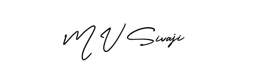 You can use this online signature creator to create a handwritten signature for the name M V Sivaji. This is the best online autograph maker. M V Sivaji signature style 3 images and pictures png