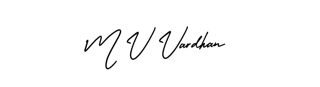 Similarly AmerikaSignatureDemo-Regular is the best handwritten signature design. Signature creator online .You can use it as an online autograph creator for name M V Vardhan. M V Vardhan signature style 3 images and pictures png