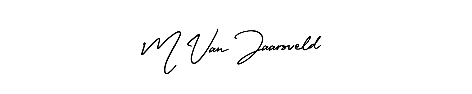 if you are searching for the best signature style for your name M Van Jaarsveld. so please give up your signature search. here we have designed multiple signature styles  using AmerikaSignatureDemo-Regular. M Van Jaarsveld signature style 3 images and pictures png