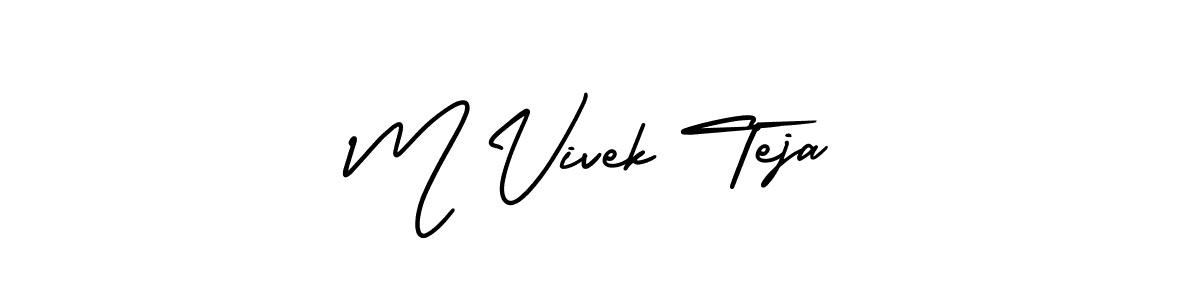 Here are the top 10 professional signature styles for the name M Vivek Teja. These are the best autograph styles you can use for your name. M Vivek Teja signature style 3 images and pictures png