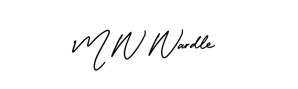 This is the best signature style for the M W Wardle name. Also you like these signature font (AmerikaSignatureDemo-Regular). Mix name signature. M W Wardle signature style 3 images and pictures png