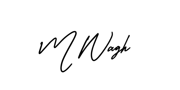 Make a short M Wagh signature style. Manage your documents anywhere anytime using AmerikaSignatureDemo-Regular. Create and add eSignatures, submit forms, share and send files easily. M Wagh signature style 3 images and pictures png