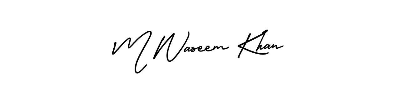 See photos of M Waseem Khan official signature by Spectra . Check more albums & portfolios. Read reviews & check more about AmerikaSignatureDemo-Regular font. M Waseem Khan signature style 3 images and pictures png