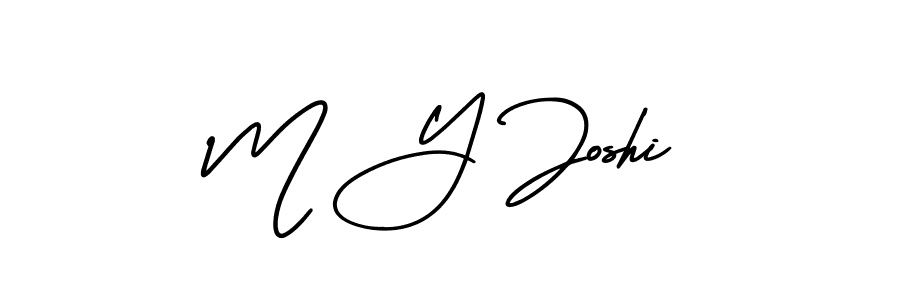 You can use this online signature creator to create a handwritten signature for the name M Y Joshi. This is the best online autograph maker. M Y Joshi signature style 3 images and pictures png