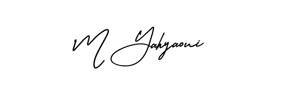 Best and Professional Signature Style for M Yahyaoui. AmerikaSignatureDemo-Regular Best Signature Style Collection. M Yahyaoui signature style 3 images and pictures png