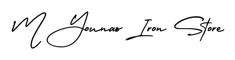 Make a beautiful signature design for name M Younas Iron Store. With this signature (AmerikaSignatureDemo-Regular) style, you can create a handwritten signature for free. M Younas Iron Store signature style 3 images and pictures png