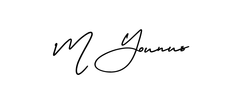 Check out images of Autograph of M Younus name. Actor M Younus Signature Style. AmerikaSignatureDemo-Regular is a professional sign style online. M Younus signature style 3 images and pictures png