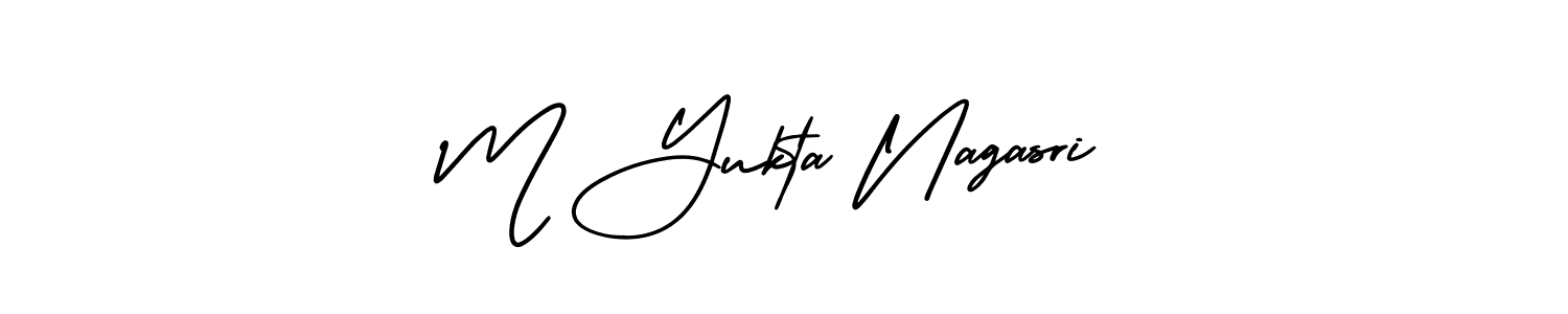 Once you've used our free online signature maker to create your best signature AmerikaSignatureDemo-Regular style, it's time to enjoy all of the benefits that M Yukta Nagasri name signing documents. M Yukta Nagasri signature style 3 images and pictures png