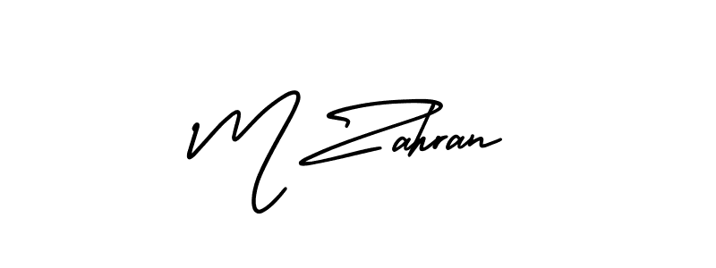 Once you've used our free online signature maker to create your best signature AmerikaSignatureDemo-Regular style, it's time to enjoy all of the benefits that M Zahran name signing documents. M Zahran signature style 3 images and pictures png