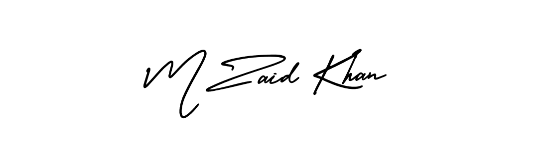 Similarly AmerikaSignatureDemo-Regular is the best handwritten signature design. Signature creator online .You can use it as an online autograph creator for name M Zaid Khan. M Zaid Khan signature style 3 images and pictures png