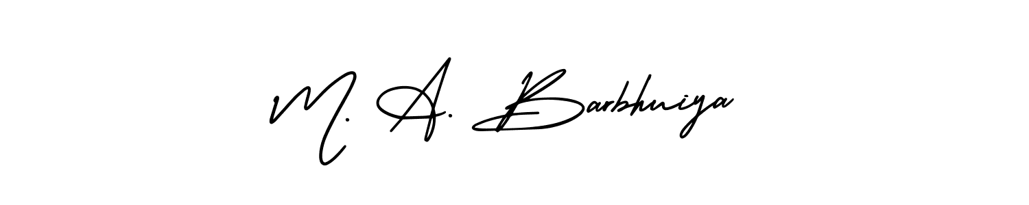 See photos of M. A. Barbhuiya official signature by Spectra . Check more albums & portfolios. Read reviews & check more about AmerikaSignatureDemo-Regular font. M. A. Barbhuiya signature style 3 images and pictures png