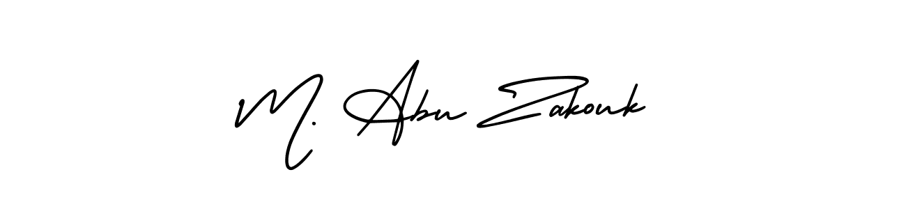 Also we have M. Abu Zakouk name is the best signature style. Create professional handwritten signature collection using AmerikaSignatureDemo-Regular autograph style. M. Abu Zakouk signature style 3 images and pictures png