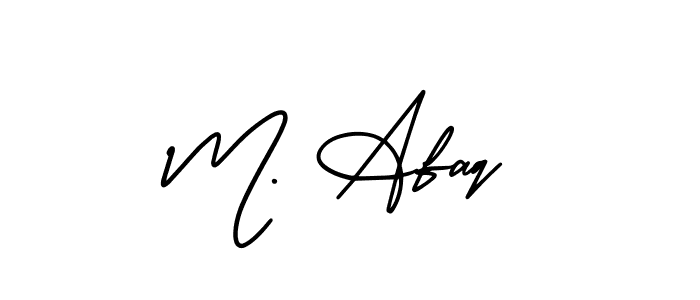 How to make M. Afaq signature? AmerikaSignatureDemo-Regular is a professional autograph style. Create handwritten signature for M. Afaq name. M. Afaq signature style 3 images and pictures png