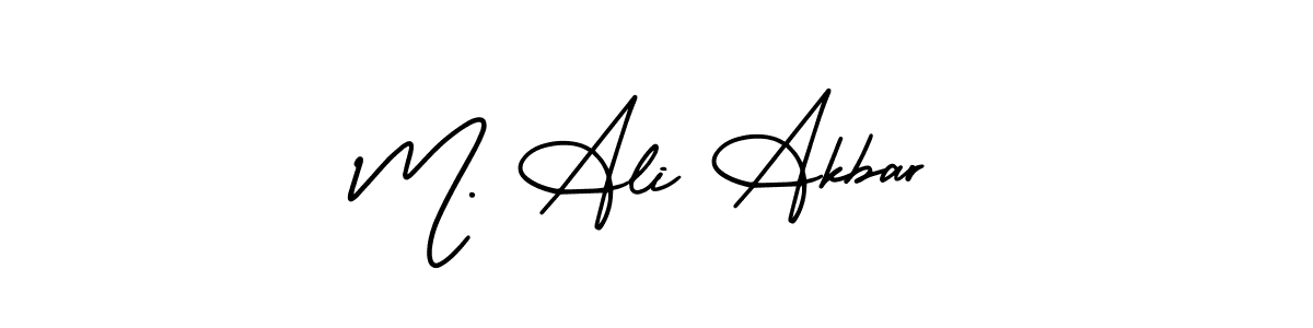 Make a beautiful signature design for name M. Ali Akbar. Use this online signature maker to create a handwritten signature for free. M. Ali Akbar signature style 3 images and pictures png