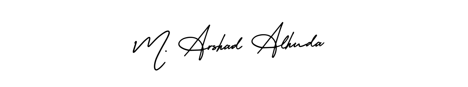 Also You can easily find your signature by using the search form. We will create M. Arshad Alhuda name handwritten signature images for you free of cost using AmerikaSignatureDemo-Regular sign style. M. Arshad Alhuda signature style 3 images and pictures png