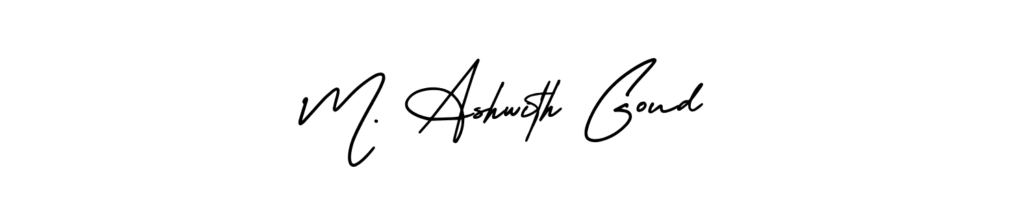 Make a short M. Ashwith Goud signature style. Manage your documents anywhere anytime using AmerikaSignatureDemo-Regular. Create and add eSignatures, submit forms, share and send files easily. M. Ashwith Goud signature style 3 images and pictures png