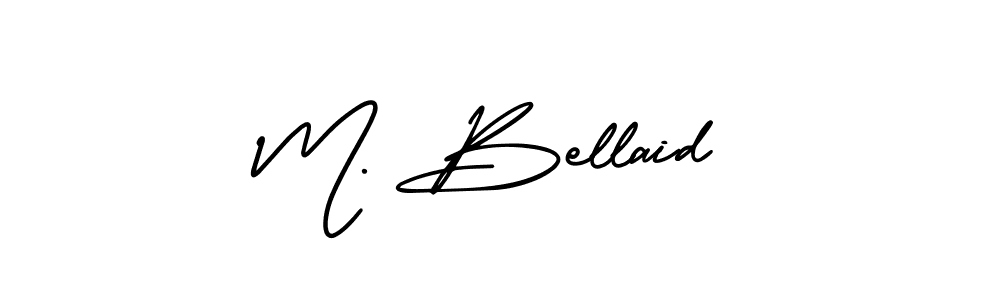 How to make M. Bellaid signature? AmerikaSignatureDemo-Regular is a professional autograph style. Create handwritten signature for M. Bellaid name. M. Bellaid signature style 3 images and pictures png