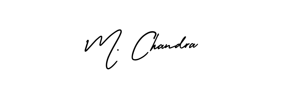 Make a short M. Chandra signature style. Manage your documents anywhere anytime using AmerikaSignatureDemo-Regular. Create and add eSignatures, submit forms, share and send files easily. M. Chandra signature style 3 images and pictures png