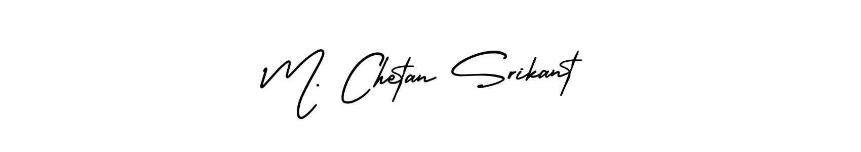 Best and Professional Signature Style for M. Chetan Srikant. AmerikaSignatureDemo-Regular Best Signature Style Collection. M. Chetan Srikant signature style 3 images and pictures png