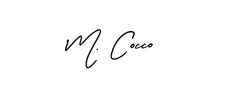 See photos of M. Cocco official signature by Spectra . Check more albums & portfolios. Read reviews & check more about AmerikaSignatureDemo-Regular font. M. Cocco signature style 3 images and pictures png