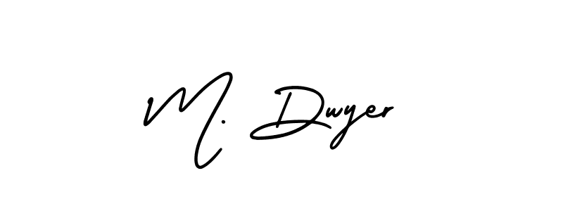 Also we have M. Dwyer name is the best signature style. Create professional handwritten signature collection using AmerikaSignatureDemo-Regular autograph style. M. Dwyer signature style 3 images and pictures png