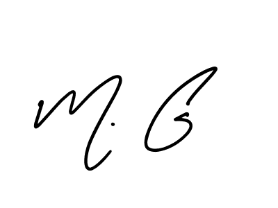 It looks lik you need a new signature style for name M. G. Design unique handwritten (AmerikaSignatureDemo-Regular) signature with our free signature maker in just a few clicks. M. G signature style 3 images and pictures png