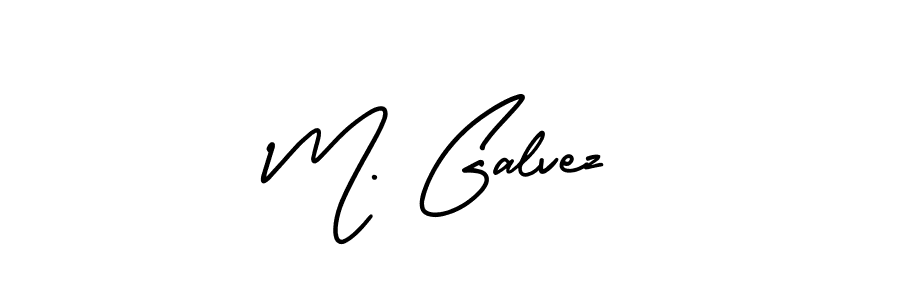 Once you've used our free online signature maker to create your best signature AmerikaSignatureDemo-Regular style, it's time to enjoy all of the benefits that M. Galvez name signing documents. M. Galvez signature style 3 images and pictures png