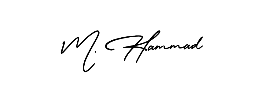 Check out images of Autograph of M. Hammad name. Actor M. Hammad Signature Style. AmerikaSignatureDemo-Regular is a professional sign style online. M. Hammad signature style 3 images and pictures png
