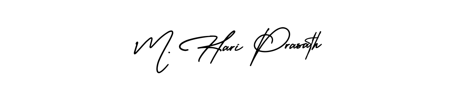 Best and Professional Signature Style for M. Hari Prasath. AmerikaSignatureDemo-Regular Best Signature Style Collection. M. Hari Prasath signature style 3 images and pictures png