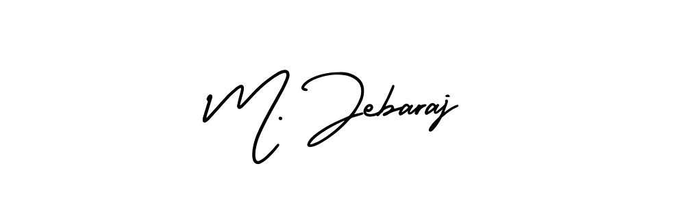 Best and Professional Signature Style for M. Jebaraj. AmerikaSignatureDemo-Regular Best Signature Style Collection. M. Jebaraj signature style 3 images and pictures png