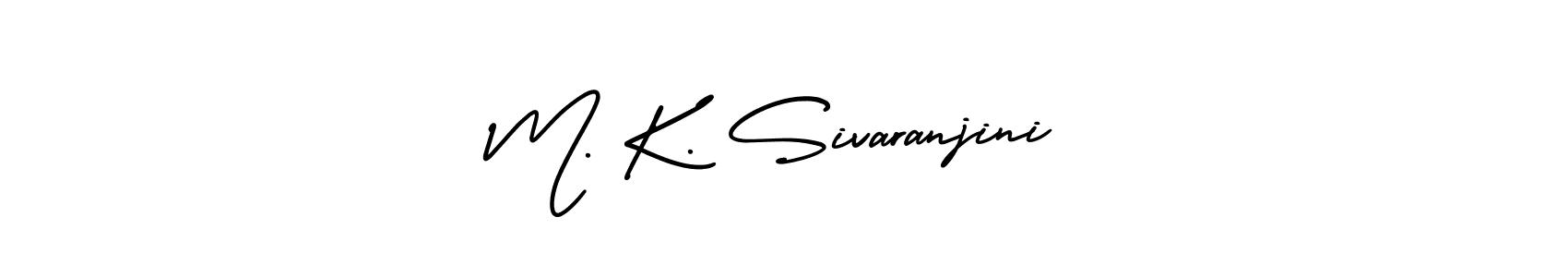 Best and Professional Signature Style for M. K. Sivaranjini. AmerikaSignatureDemo-Regular Best Signature Style Collection. M. K. Sivaranjini signature style 3 images and pictures png