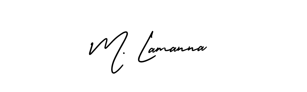 See photos of M. Lamanna official signature by Spectra . Check more albums & portfolios. Read reviews & check more about AmerikaSignatureDemo-Regular font. M. Lamanna signature style 3 images and pictures png