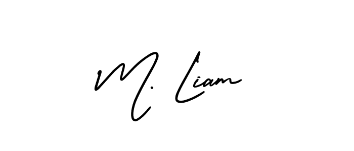 Here are the top 10 professional signature styles for the name M. Liam. These are the best autograph styles you can use for your name. M. Liam signature style 3 images and pictures png