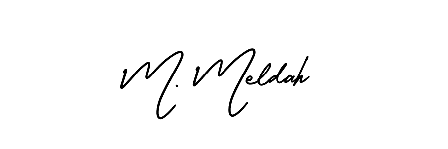 Here are the top 10 professional signature styles for the name M. Meldah. These are the best autograph styles you can use for your name. M. Meldah signature style 3 images and pictures png