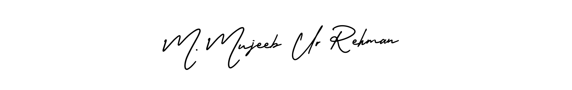 Check out images of Autograph of M. Mujeeb Ur Rehman name. Actor M. Mujeeb Ur Rehman Signature Style. AmerikaSignatureDemo-Regular is a professional sign style online. M. Mujeeb Ur Rehman signature style 3 images and pictures png