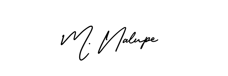 You can use this online signature creator to create a handwritten signature for the name M. Nalupe. This is the best online autograph maker. M. Nalupe signature style 3 images and pictures png