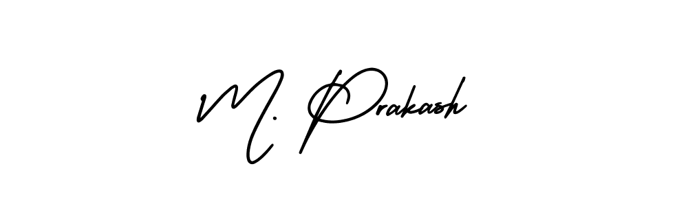 Best and Professional Signature Style for M. Prakash. AmerikaSignatureDemo-Regular Best Signature Style Collection. M. Prakash signature style 3 images and pictures png