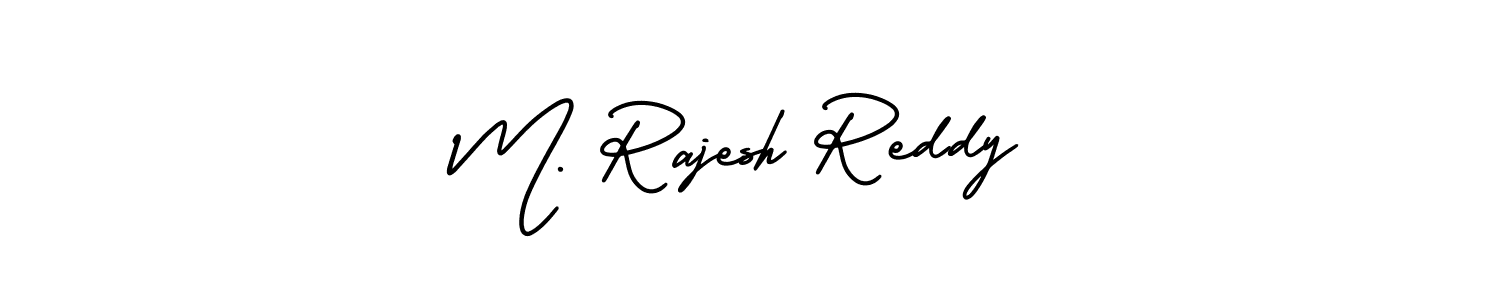 Make a beautiful signature design for name M. Rajesh Reddy. Use this online signature maker to create a handwritten signature for free. M. Rajesh Reddy signature style 3 images and pictures png