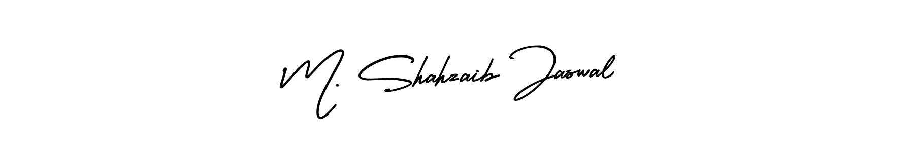 Also we have M. Shahzaib Jaswal name is the best signature style. Create professional handwritten signature collection using AmerikaSignatureDemo-Regular autograph style. M. Shahzaib Jaswal signature style 3 images and pictures png