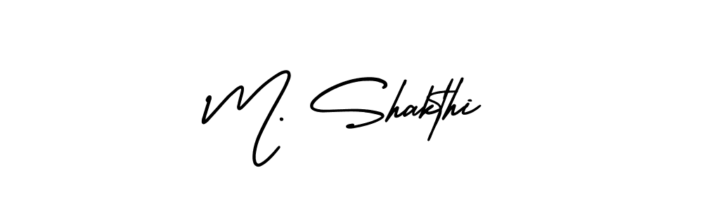 Best and Professional Signature Style for M. Shakthi. AmerikaSignatureDemo-Regular Best Signature Style Collection. M. Shakthi signature style 3 images and pictures png